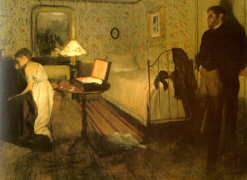 Edgar Degas The Rape oil painting picture